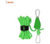 1-10Pcs 4M 4MM Camping Rope Pulley Tensioner Ratchet Hangers Camping Awning Tent Adjustable Wind Rope Pulley Hook Camping Tools
