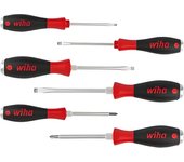 WIHA 21250 - Juego de destornilladores SoftFinish® 530HK6 SoftFinish Ref. 530HK6