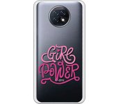 Funda compatible con Xiaomi Redmi Note 9T 5G - Diseño Girl Power