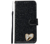 Bling Case For Samsung Galaxy A55 35 15 54 53 52 51 50 14 13 S24 23 22 21 Ultra Plus FE 4G 5G Flip Leather Book Jewell Cover