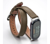 For Mi Band 8 Strap Leather band For Xiaomi Mi Band 9 Wrist Strap Correa Watch Replacement Miband 9 NFC Sports Bracelet Pulseira