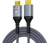 MIZIQIER 8K Fiber Optic HDMI 2.1 Cable 10M 15M 20M 30M 8K60hz 4K120 144hz,48Gbps Compatible for PS5 PS4 Xbox RTX3080 3090