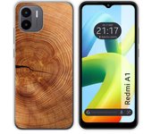 Funda Silicona para Xiaomi Redmi A1 diseño Madera 04 Dibujos