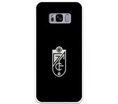 Funda original compatible con Samsung Galaxy S8 - Granada Fondo Negro Escudo Blanco SS18-19 - TPU MATE