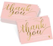50 unidades/paquete de 5 x 9 cm Gracias por apoyar a mi pequeña empresa, tarjetas de agradecimiento.
