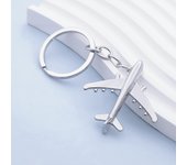European and American fashion simulation airplane creative keychain business small gift keychain pendant