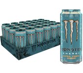 Monster Energy Nacional ULTRA FIESTA 500ML SABOR MANGO bebida energeticas sin azucar caja 24 unidades