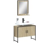 ¿Dónde está Set de muebles de BA? O 2 pzas Madera de Ingeniería Roble Sonoma