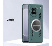 No Border Car Mounted Magnetic Attraction Case for Vivo X100 Ultra X90 X80 X70 Y200 Y100 S19 Pro S18 Heat Dissipation Hard Case