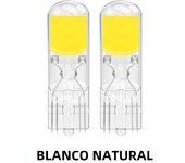 2X T10 W5W 194 T15 W16W  LED Bulbs Reading Lights COB Auto Brake Lamp Glass Sapphire Drive-free Dome Light Amber 12V White 6000K