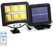 Mediawave tienda mini faro con 128 LED panel solar con sensor de movimiento y control remoto