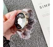 18 20 22mm Elastic Slim Band for Huawei Watch GT 4 41mm 46mm  Women Scrunchie Strap for Samsung Galaxy 7/6/5/4 44 40mm 6Classic