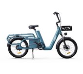 Onesport OT01 Bicicleta Eléctrica de carga Motor sin Cuchillo 48V 27ah Patería 20*2,6 pulgadas neumática Bicicleta Eléctrica de carga 25 km/h velocdad Máxima 100 km Autonomía Máxima