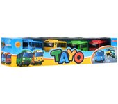 New Tayo Mini Bus Little Bus Toy Set Openable Doors, Slide & Pull Back Toy Bus for Kids