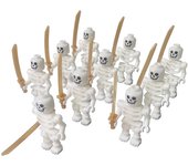 Conjunto de 10 piezas de cráneo Ninjago figuras bloques de construcción Juguetes