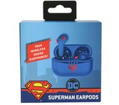 DC COMICS SUPERMAN EARPODS BLUETOOTH V5.0 CON CAJA DE CARGA