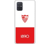 Funda original compatible con Samsung Galaxy A71 - Sevilla Rojiblanco 1890