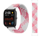 20mm 22mm Braided solo loop For Amazfit GTS/2/2e/GTS2 Mini/GTR 42mm/47mm/GTR2/2e/stratos 2/3 Bracelet Watch Amazfit bip strap