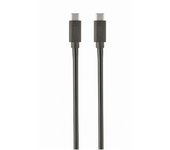 Gembird - CCP-USB3.1-CMCM-1M cable USB USB 3.2 Gen 1 (3.1 Gen 1) USB C Negro CCP-USB3.1-CMCM-1M