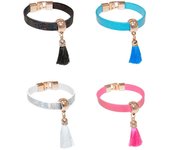 Lote 20 Pulseras Moderna con Estampado Holografico Brillantes Detalles, regalos y recuerdos bodas invitadas mujeres