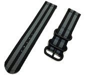 18mm 20mm 22mm 24mm Nylon Fabric Watch Bands Sport Strap For Samsung Galaxy Watch 3 Band Bands Amazfit GTR GTS Huawei GT2