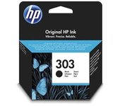 Hp 303 negro cartucho de tinta original - t6n02ae