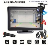 Wireless 4.3inch Monitor Backup Camera Car Rear View Camera HD Display Full Set Parking Reverse System For Pickup Van RV Camper
