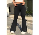 2024 summer new women's plus-size British street style fashion style pleated design flared pants