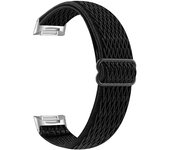Nylon Loop for Fitbit Charge 6/5 Band Elastic Replacement Watchband Bracelets with Matel Adapters for Fitbit Charge 3/4 Watch