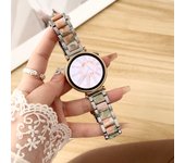18mm 20mm 22mm Resin Strap for Huawei GT5 Pro 42mm GT5 41mm Stainless Steel Band for Samsung Galaxy Watch 7 6 5 40mm 44mm Women