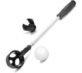 Golf Ball Retriever, Acero Inoxidable Telescópico Golf Ball Retriever para Agua con Golf Ball Putter Grabber Tool, Accesorios de Golf Golf Gift para Hombres, Longitud: 1,83 m, Peso: 180 g
