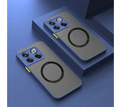 For Magsafe Luxury Silicone Phone Case for Oneplus 12 11 9 R RT 8 7 10 10T Pro Magnetic Wireless Charging Cover