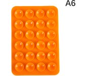 Double Side Silicone Suction Pad For Mobile Phone Fixture Suction Cup Backed 3M Adhesive Silicone Rubber Sucker Pad For Fixing