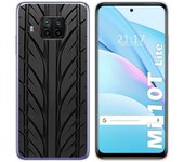 Tumundosmartphone Funda Gel Tpu para Xiaomi Mi 10T Lite diseño Neumatico Dibujos