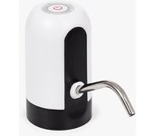 BOMBA AGUA ELECTRICA RECARGABLE KINVARA - Cable de carga USB y dispone de luz LED.