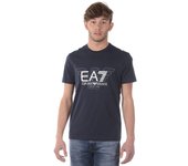 Emporio Armani EA7 Camiseta Algodón Hombre Azul Oscuro 3ZPT45PJ30Z 1554