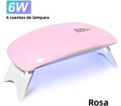 6W Mini Nail Dryer Machine Portable 6 LED UV Manicure Lamp Home Use Nail Lamp For Drying Polish Varnish With USB Cable