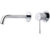 IMEX GENOVA GLG053 Grifo monomando empotrado para lavabo hecho de latón con acabado cromado