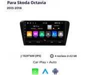 MEKEDE Carplay Auto Radio Android System for Volkswagen SKODA Octavia 3 A7 2013-2018 Car Multimedia Screen Stereo IPS GPS 2 Din
