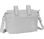 SAFTA | BOLSO ADAPTABLES CARRITO DE BEBE SOPHIE LA GIRAFE MUM - Producto con Licencia Oficial - Material Duradero y Resistente