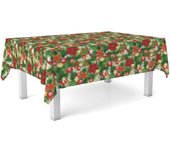 Mantel Resinado Estampado Navidad Modelo Estrella - Diferentes medidas - Colección invierno navidad - Fabricado en España - Donegal Collections