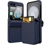 Flip Cover Card Insertion Phone Case for Samsung Galaxy Z Flip 5 Galaxy Z Flip 3 4 6 Shockproof Fall Prevention Phone Cover