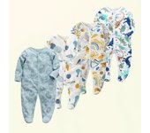 Boy Romper 100% Cotton Polka Dot Newborn Baby Girls Clothes Full Sleeve Summer Jumpsuit 0-12 months Baby Playsuit Baby Clothing