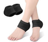 Silicone Protector Sleeve Heel Pads Heel Cups Plantar Fasciitis Support Feet Care Skin Repair Cushion Half-yard Socks Gel Heel