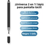 2 in 1 Stylus Pen for Cellphone Tablet Capacitive Touch Pencil for iphone Samsung Universal Android Phone Drawing Screen Pencil