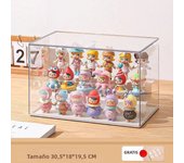 Acrylic Transparent Display Case for Collectibles Action Figures Storage Toy Organizer Dustproof Protection Showcase for Popmart
