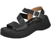 Shoes Sandalias Planas marca Oh! My Sandals para mujer en color negro