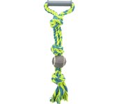 TRIXIE Cuerda de Juego con Pelota Tenis, 50 cm, ø6 cm