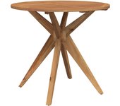 Mesa de Jardín Redonda Madera maciza de Acacia Ø 85x75 cm