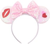 Mickey hair accessories embroidered bow pai headband amusement park holiday headband children's hair accessories in stock